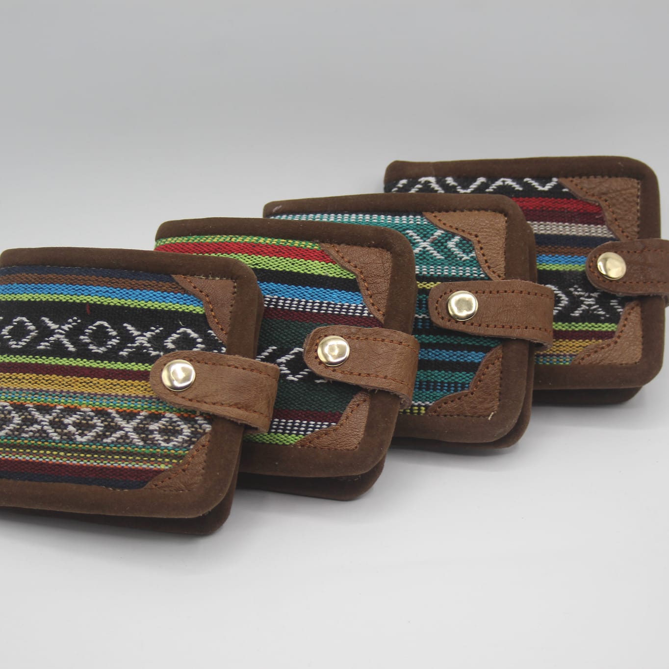 Hempcotton Leather Sewed Men's Purse